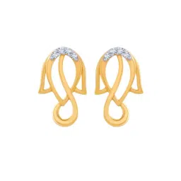 P.C. Chandra Jewellers 14 kt Gold Earrings-picture-34