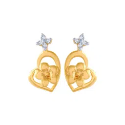 P.C. Chandra Jewellers 14 kt Gold Earrings-picture-46