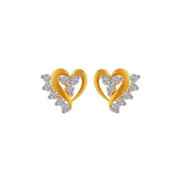 P.C. Chandra Jewellers 14 kt Gold Earrings-picture-38