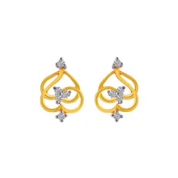 P.C. Chandra Jewellers 14 kt Gold Earrings-picture-39