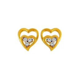 P.C. Chandra Jewellers 14 kt Gold Earrings-picture-40
