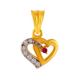 P.C. Chandra Jewellers 14 kt Gold Pendant-picture-43