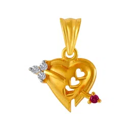 P.C. Chandra Jewellers 14 kt Gold Pendant-picture-18