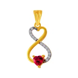 P.C. Chandra Jewellers 14 kt Gold Pendant-picture-33