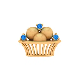 P.C. Chandra Jewellers 14k Yellow Gold Unique Design Pendant-picture-41