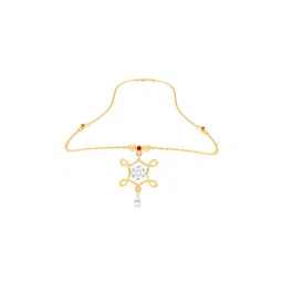 P.C. Chandra Jewellers 14k Yellow Gold Unique With Stone- Necklace image 5