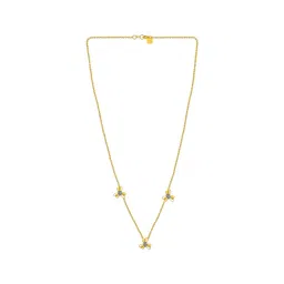 P.C. Chandra Jewellers 14KT (585) Yellow Gold and Diamond Necklace for Women-picture-45