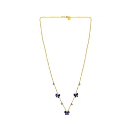 P.C. Chandra Jewellers 14KT (585) Yellow Gold and Diamond Necklace for Women-picture-48