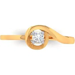 p.c. chandra jewellers 14Kt (585) Yellow Gold Uniquely Designed Ring For Women & Girls - 1 Gram, 12-picture-19