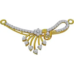 p.c. chandra jewellers 14Kt Yellow Gold Pendant For Women, Gold-picture-12