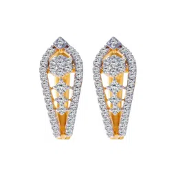 P.C. Chandra Jewellers 18 kt Gold & Diamond Earrings-picture-33