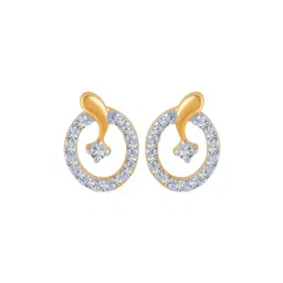 P.C. Chandra Jewellers 18 kt Gold & Diamond Earrings-picture-21