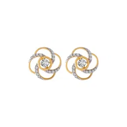 P.C. Chandra Jewellers 18 kt Gold & Diamond Earrings-picture-11