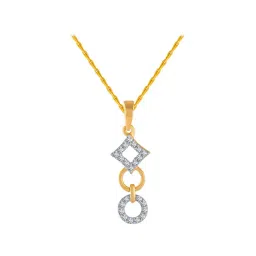 P.C. Chandra Jewellers 18 kt Gold & Diamond Pendant-picture-20