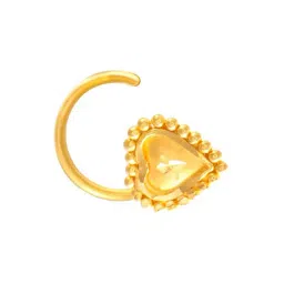 P.C. Chandra Jewellers 22k Gold Nosepin for Women-picture-12