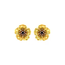 P.C. Chandra Jewellers 22k Yellow Gold Beautiful with Petals And Elegant Design Stud Earrings for Women & Girls-picture-18