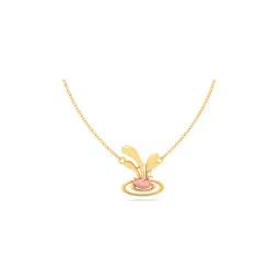 P.C. Chandra Jewellers 22k Yellow Gold Bird-like Shape Pendant-picture-16