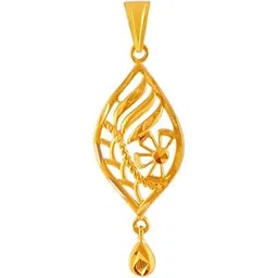 p.c. chandra jewellers P. C. Chandra Jewellers 22k (916) Yellow Gold Pendant for Women - 2.38 Grams-picture-11