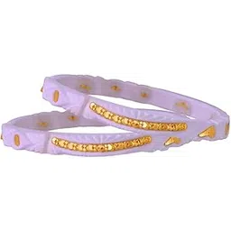 p.c. chandra jewellers Womens 22K(916) Yellow Gold Path Sakha Carved With Intricate Details - 2 Piece-picture-25