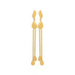 PC Jeweller Ambika 18k Gold Earrings for Women-picture-11