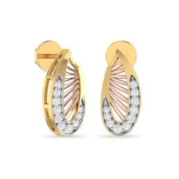 PC Jeweller Corrin 18k Gold Earrings for Women-picture-36