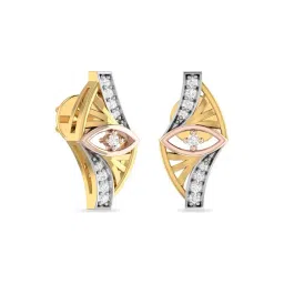 PC Jeweller Cowan 18k Gold Earrings for Women-picture-28