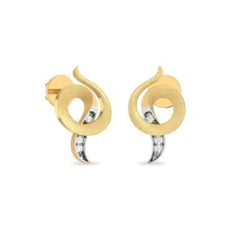 PC Jeweller Crowley 18k Gold Earrings for Women-picture-21