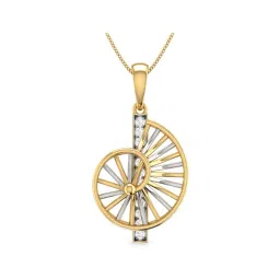 PC Jeweller Devine 22 kt Gold Pendant without Chain-picture-48
