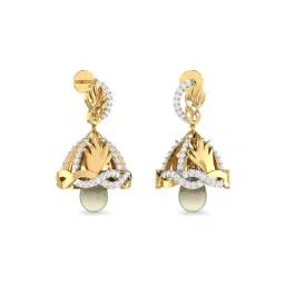 PC Jeweller Jyot 18k Gold Earrings for Women-picture-21