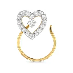 PC Jeweller Miksa 18k Gold Nosepin for Women-picture-47