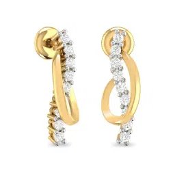 PC Jeweller Morfran 18k Gold Earrings for Women-picture-31