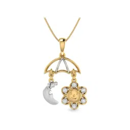 PC Jeweller Sharan 18k Gold Pendant without Chain for Kids-picture-20
