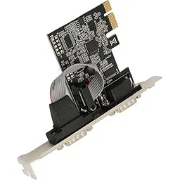 PCIE RS232 Expansion Card PCIe Serial Host Controller Card with 2 Port PCI Express RS232 DB9 Serial Port, ASIX AX99100 Chip, Support for Windows-picture-16