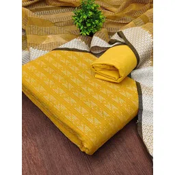 Peachmode Printed Pure Cotton Unstitched Dress Material-picture-35