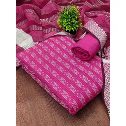 Peachmode Printed Pure Cotton Unstitched Dress Material-picture-36