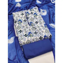 Peachmode Printed Pure Cotton Unstitched Dress Material-picture-29