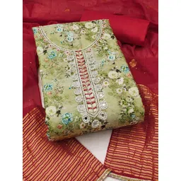 Peachmode Printed Unstitched Dress Material-picture-41