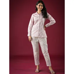 Peachmode Women Geometric Print Shirt Style Top-picture-34