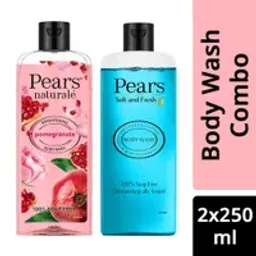 Pears Soft & Fresh And Naturale Brightening Pomegranate Body Wash Combo-picture-16