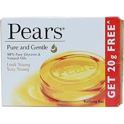 Pears Pure & Gentle with Glycerin & Natural Oils Bathing Bar, 100g + 20g free-picture-43