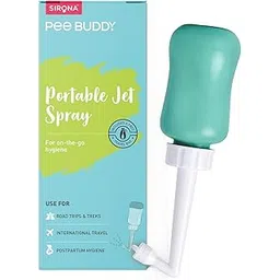 PEE BUDDY Portable Jet Spray for Toilet | Plastic Retractable Travel Bidet with Bag | Handheld Travel Bidet Spray for Toilet, Feminine Care, Baby Wash, Outdoor Camping, Personal Hygiene Cleaning – 350 ml (Pack of 1)-picture-43