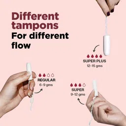 pee safe 100% Organic Tampon Super: 10N for Heavy Flow Tampons image 2