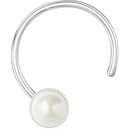 Peenzone 92.5-925 Sterling Silver Round-Shape Pearl Moti Cup-Setting Nose Pin Stud for Women Girls-picture-11