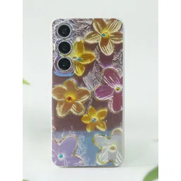 PEEPERLY Floral Printed Samsung Galaxy S24 Plus Back Case Mobile Accessories-picture-40