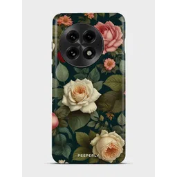 PEEPERLY Women Floral Roseveil Printed Impact Resistant OnePlus 11 5G Crystal Back Case-image-31