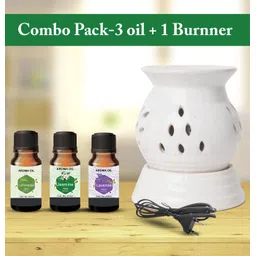 PEEPRESION S4 Premium Round Electric Oil Diffuser With 3-Fragrance Aroma Oil (10ml Each) Lemongrass Jasmine Lavender Scented Aroma Oil For Home, Office, Spa, Bedroom, hotel Diffuser-picture-28