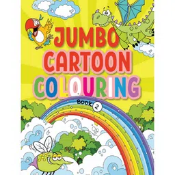 Pegasus Jumbo Cartoon Colouring Book - English-picture-23