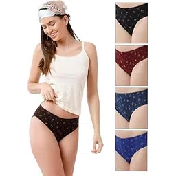 Pegrim Women Cotton Panty (Pack of 5_Colors & Prints May Vary)-picture-31