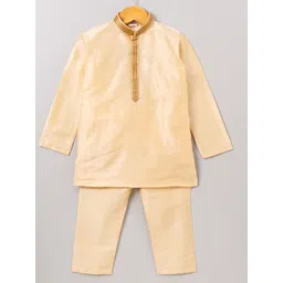 Pehanaava Boys Embroidered Gotta Patti Kurta-picture-37