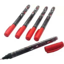 Pelikan Inky Red Fineliner Pen (Pack of 5)-picture-16